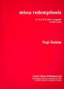 Missa redemptionis for mixed chorus a cappella score