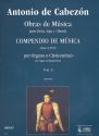 Compendio de Musica vol.1 per organo e clavicembalo