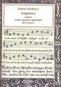 Partita sopra Veni creator spiritus fr Orgel