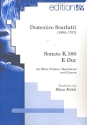 Sonate E-Dur K380 für Flöte (Violine, Mandoline) und Gitarre