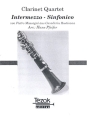 Intermezzo Sinfonico fr 3 Klarinetten und Bassklarinette Partitur und Stimmen