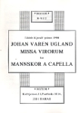 Missa virorum fr Mnnerchor a cappella Partitur (nor)