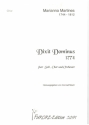 Dixit Dominus fr Soli, gem Chor und Orchester Chorpartitur