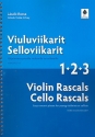 Violin / Cello Rascals 1, 2, 3 Easy Concert pieces Piano accompaniment