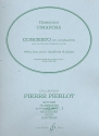 Concerto Si bemolle majeur pour hautbois te orchestra  cordes pour hautbois et piano