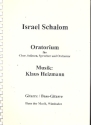 Israel Schalom fr Soli, gem Chor, Sprecher und Orchester Gitarre / Bassgitarre