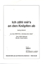 Ich zhl mir's an den Knpfen ab: fr Akkordeon (mit 2. Stimme)