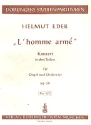 L'Homme arm op.50 fr Orgel und Orchester Studienpartitur