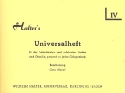 Halters Universalheft fr Blserensemble Heft 4