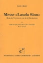 Messe Lauda Sion fr Chor, Gemeinde und Blser (Orgel) Partitur