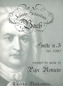 Suite no.3 BWV1009 for guitar