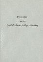 Briefwechsel zwischen Julius Schubring und Felix Mendelssohn-Bartholdy Reprint