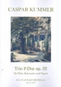 Trio F-Dur op.32 fr Flte, Klarinette und Fagott Partitur und Stimmen