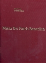 Missa Dei Patris Benedicti fr gem Chor und Instrumente Partitur,  gebunden