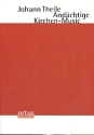 Andchtige Kirchen-Music fr 1-4 Stimmen und 5-10 Instrumente Partitur