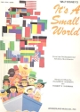It's a small World: for piano/vocal/guitar (en/sp/frz/dt/it)