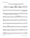 Konzert F-Dur KV413 fr Klavier und Orchester Violoncello/Kontrabass