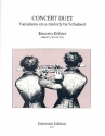 Concert Duet Variations on a melody by Schubert for 2 flutes and piano