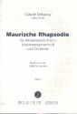 Maurische Rhapsodie für Altsaxophon (Sopransaxophon) und Orchester Partitur