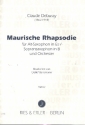 Maurische Rhapsodie fr Altsaxophon (Sopransaxophon) und Orchester Partitur