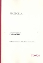 La Camorra no.1 for piano, bandoneon, violin, guitar and double bass score