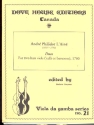 Duos for 2 bass viols (celli, bassoons) 2 scores