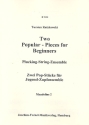 2 popular Pieces for Beginners fr Zupforchester Mandoline 2