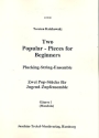 2 Popular Pieces for Beginners fr Zupforchester Gitarre 1 (Mandola)