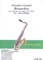 Brautchor aus Lohengrin fr 4 Saxophone (SATBar) Partitur und Stimmen