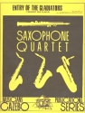 Entry of the Gladiators for saxophone quartet score and parts