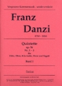 Quintette Band 1 op.56 (Nr.1-3) fr Flte, Oboe, Klarinette, Horn und Fagott Partitur