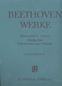Beethoven Werke Abteilung 5 Band 3 Werke fr Violoncello und Klavier Kritischer Bericht