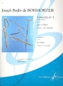 Concerto en si mineur op.15,4 pour 5 flutes partition et parties