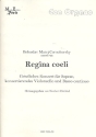 Regina coeli fr Sopran, Violoncello und BC Partitur und Violoncellostimme