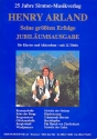 Henry Arland - Seine grten Erfolge: fr Klavier (Akkordeon) Jubilumsausgabe 25 Jahre Simton-Verlag