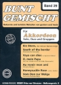 Bunt gemischt Band 29 fr Akkordeon (Solo, Duo und Gruppen)