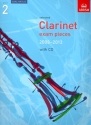 Selected Clarinet Exam Pieces 2008-2013 Grade 2 (+CD) for clarinet and piano