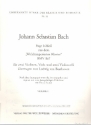 Fuge b-Moll BWV867 fr 2 Violinen, Viola und 2 Violoncelli (Kb ad lib.) Violine 1