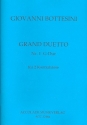 Grand Duetto G-Dur Nr.1 fr 2 Kontrabsse Spielpartitur (Reprint)