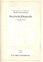 Steyrische Rhapsodie op.13 fr Viola und Kontrabass 2 Spielpartituren