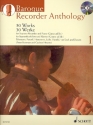 Baroque Recorder Anthology vol.1 (+CD) for soprano recorder and piano (guitar ad lib)