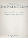 Suite No.1 D minor for Viola da Gamba and BC