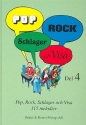 Pop Rock Schlager och Visa vol.4 Liederbuch (schwed)