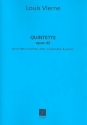 Quintette pour piano, 2 violons, alto et violoncelle op.42 parties