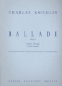 Ballade op.50  pour piano