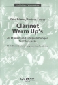 Clarinet Warm Up's - 20 Etden und Einspielstcke  fr Klarinette