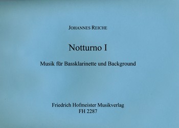 Notturno Nr.1 fr Baklarinette und Background (Keyb./Synth.)