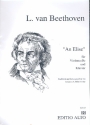 An Elise fr Violoncello und Klavier