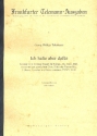 Ich halte aber dafr TVWV1:840 fr Soli, gem Chor und Orchester Partitur
