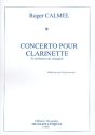 Concerto pour clarinette et orchestre de chambre pour clarinette et piano